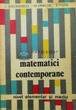 Matematici contemporane - 1979 - Vasile Stefanescu ($T36)