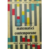 Matematici contemporane - 1979 - Vasile Stefanescu ($T36)