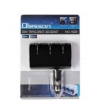 Priza auto 12V cu 3 intrari 120W Olesson 1520