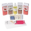 Kit Epilare Ceara SensoPro: 5 Rezerve Ceara, Ulei Post-Epilare, Benzi Epilat - Coffee Cream, Red Velvet, Lapte