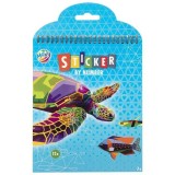 Carte de activitati cu stickere pe numere Moxy GR100113