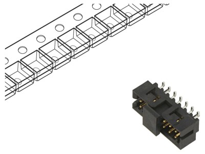 Conector PCB Milli-Grid 2mm pentru Cablu foto