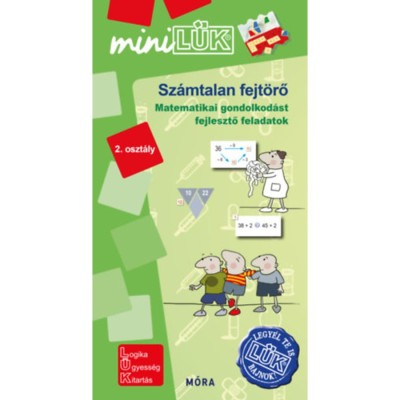 Sz&amp;aacute;mtalan fejt&amp;ouml;rő 2. oszt&amp;aacute;ly - Matematikai gondolkod&amp;aacute;st fejlesztő feladatok - MiniL&amp;Uuml;K foto