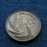 Cumpara ieftin 2o - 20 Francs 1980 Belgia