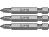 Set 3 Biti 1/4'' Pz1X50Mm