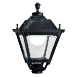 Corp Pietonal LED Clasic Negru NOEMI 30W 3000K/4000K - FUMAGALLI