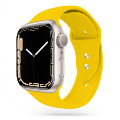 Curea Tech-Protect Iconband pentru Apple Watch 4/5/6/7/8/9/Se/Ultra 1/2 (42/44/45/49 mm) Galben