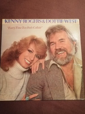 Kenny Rogers Dottie West Every time two fools collide UA 1978 India vinil vinyl foto