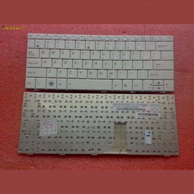 Tastatura laptop noua ASUS EPC Shell 1005HA 1008HA 1001HA 1005PE WHITE foto