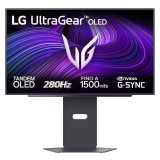 Monitor Gaming LG 26.5 inch 27GX700A-B QHD 2560x1440 280Hz OLED Black