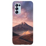 Husa compatibila cu Oppo A5 (2020) model Mountain Top, Silicon, TPU, Viceversa, Transparent, Carcasa