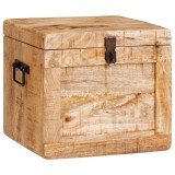 VidaXL Cutie de depozitare 70 x 35 x 40 cm Lemn masiv de mango