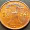 Moneda istorica 1 REICHSPFENNIG - GERMANIA, anul 1934 * cod 3111 = A.UNC