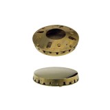 Spartiflamă din Alamă Lustruită, Capac Arzător Plită Compatibil L2514