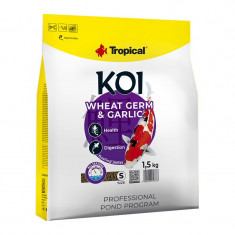 TROPICAL Koi Wheat Germ &amp; Garlic Pellet - S, 5L/1,5kg