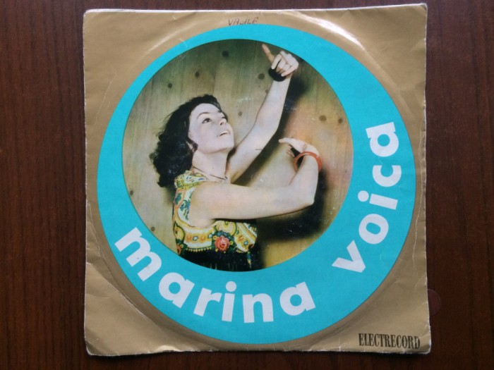 marina voica fetele cu ochi albastri disc single 7&quot; vinyl muzica usoara pop EDC 10287 VG+