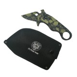 Cumpara ieftin Briceag Drumetii Skull Valley, Otel Verde 17.5cm, Camping, Vanatoare, Ideallstore