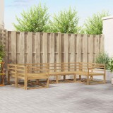 vidaXL Set de canapele de exterior 6 pcs Lemn Solid de Acacia 3386948