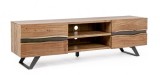 Cumpara ieftin Comoda Tv lemn maro Aron 190x43x56 cm