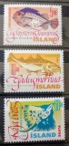 Islanda 1998 pești , pisica de mare, fauna marina serie 3v neștampilata