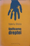 UNIFICAREA DREPTEI-VALERIU STOICA