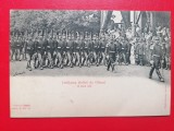 Defilarea Scolei de Oficeri 10 mai 1899 Colectia Spada