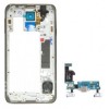 Carcasa Mijloc Samsung Galaxy S5 Mini G800F Silver Originala + Incarcare
