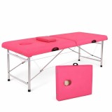Cumpara ieftin Masă Gene &amp; Pat Masaj Profesional 180x60 cm - Masă Masaj Portabilă Pliabilă,
