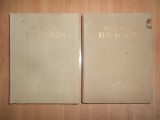 GHEORGHE BOLOCAN, TATIANA NICOLESCU - DICTIONAR RUS-ROMAN 2 volume, format mare