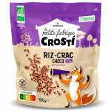 Cereale BIO pentru copii din orez expandat si ciocolata Crosti