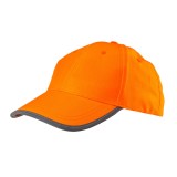 Sapca de lucru portocalie cu elemente reflectorizante NEO TOOLS