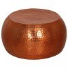 VidaXL Măsuță de cafea, alamă, &Oslash;55x28 cm, aluminiu 373374
