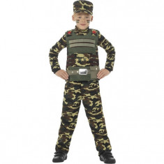 Costum Camuflaj Militar baieti 10-12 ani foto