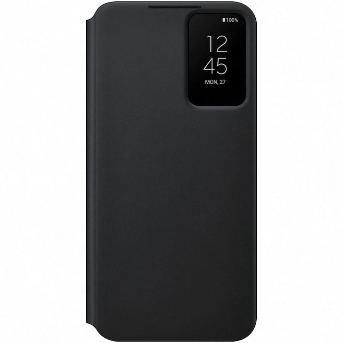 Husa de protectie Samsung Smart Clear View Cover pentru Galaxy S22+, Black