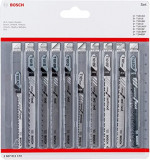 Bosch Set 10 panze ferastrau vertical T Clean Precision ProAdvanced PowerfulTools