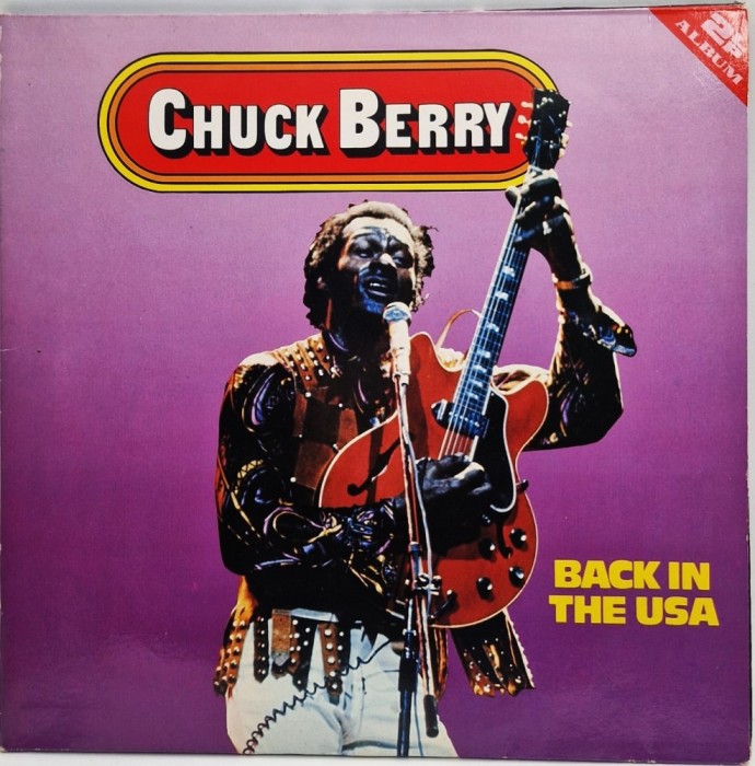 Chuck Berry &lrm;&ndash; Back In The USA NM / NM dublu vinil 2 LP discuri muzica rock n roll World Music Europa