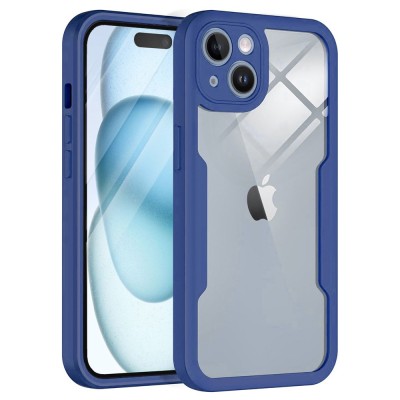 Husa 360&amp;Atilde;&amp;sbquo;&amp;Acirc;&amp;deg; iPhone 15 Plus Techsuit ColorVerse, albastru foto