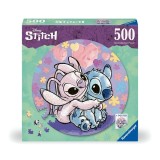 Cumpara ieftin Ravensburger - Puzzle rotund Disney Stitch 500 piese