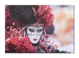 Cumpara ieftin Tablou canvas, La carnavalul de la Venetia, 70x50cm, gata de agatat pe perete