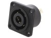 Conector Panel Speakon 8 Poli Bărbat NLT8MPXX-BAG, Neutrik