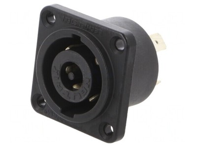 Conector Panel Speakon 8 Poli Bărbat NLT8MPXX-BAG foto