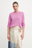Weekend Max Mara pulover din in femei, culoarea roz, light, 2515361052600