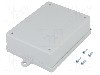 Carcasa ABS, 100mmx132mmx39mm, MASZCZYK - KM-38B GY