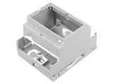 Carcasă pentru şină DIN 90mm x 71mm x 58mm PPO gri deschis