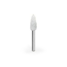 Raspel lacrima 6,4 mm coadă 3,2mm, Granulatie Saburr Foarte FINA - Alba
