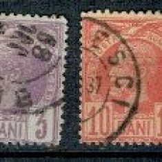 1885-89 - Vulturi, serie stampilata