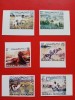 RAS AL KHAIMA, C&Acirc;INI - SERIE COMPLETĂ MNH IMPERF., Nestampilat
