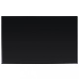 vidaXL Blat Masă Sticlă Securizată Dreptunghiular Negru 100x62 cm Grosime 8mm