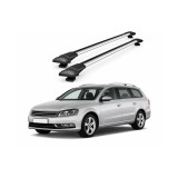 Cumpara ieftin Bare portbagaj transversale auto aluminiu compatibile Volkswagen Passat Variant (B7) combi 2010-2014 80-88 cm