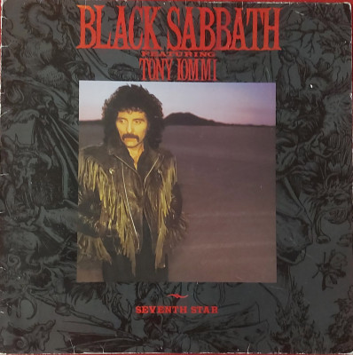 Black Sabbath Featuring Tony Iommi &amp;ndash; Seventh Star, LP, Germany,1986, stare G+ foto